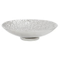 Orsina Akola Silver Hammered Decorative Bowl – Modern Metal Catchall