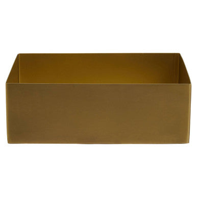 Orsina Aris Large Storage Box – Black and Gold Striped Decorative Box