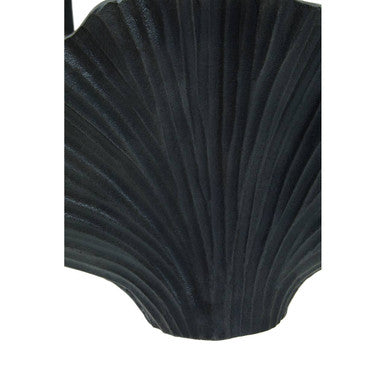 Orsina Danna Small Grey Ginkgo Leaf Decorative Sculptural Vase