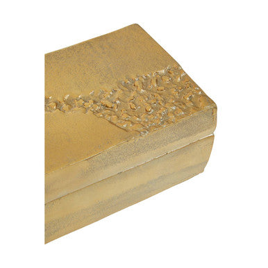 Orsina Dante Gold Textured Trinket Box – Luxury Jewellery Storage