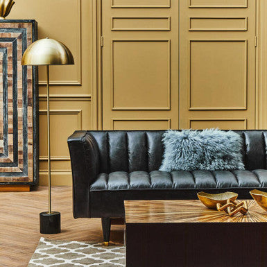 Orsina Gold Rough Sculpture – Interlinked Aluminium Modern Decor