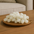 Orsina Oleena White Onyx Decorative Grapes with Gold-Tone Stem