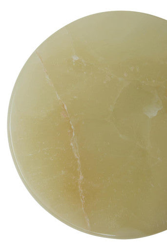 Orsina Oleena Onyx Coasters – Set of 4 Natural Stone Table Protectors