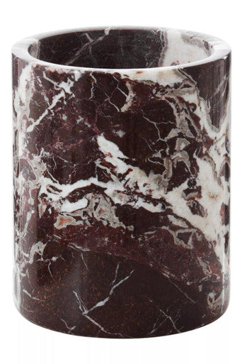 Orsina Salmo Red Marble Wine Cooler – Natural Stone Bottle Chiller