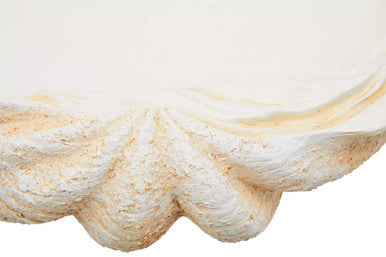 Orsina Byron Large Clam Shell Bowl – Coastal Sculptural Decorative Centerpiece