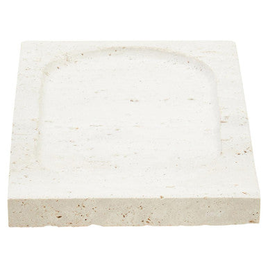 Orsina Tibor Travertine Rectangular Decorative Tray | Natural Stone