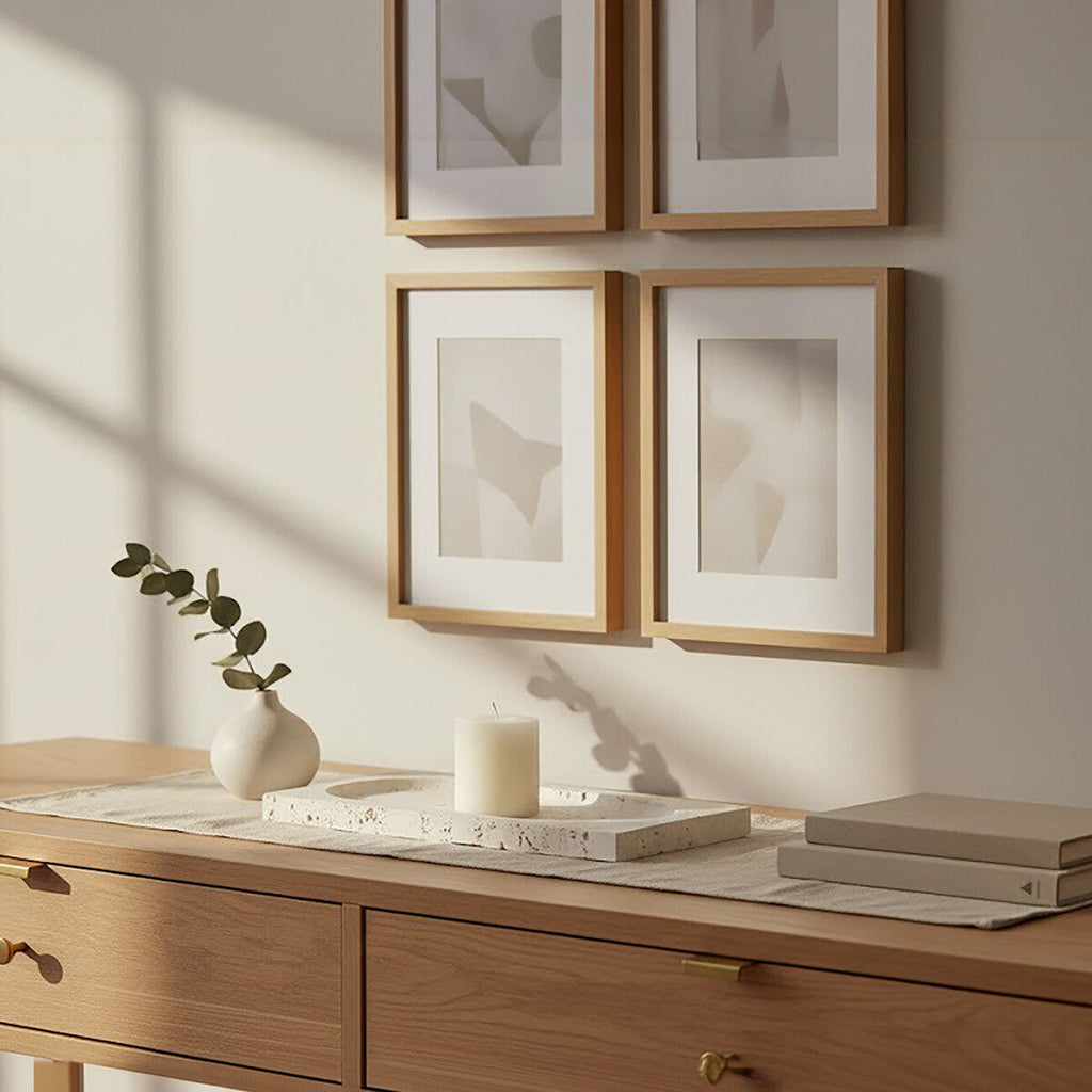 Orsina Tibor Travertine Rectangular Decorative Tray | Natural Stone