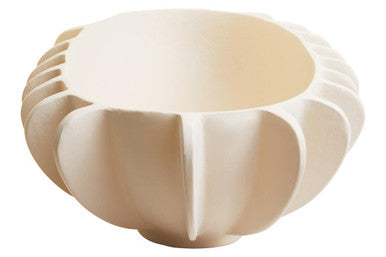 Orsina Hapax Oblong Decorative Bowl – Cream Aluminium Catchall