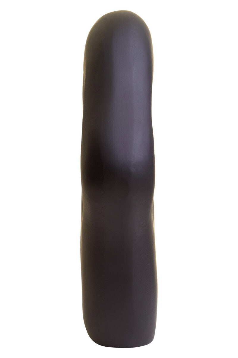 Orsina Hapax Abstract Sculpture – Matte Black Aluminium Modern Decor