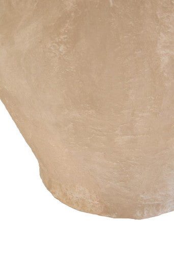 Orsina Sanai Large Cotton Mache Decorative Vase with Ring Handles