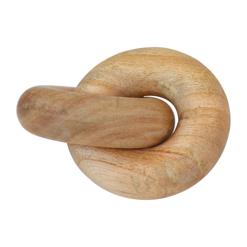 Orsina Cato Natural Wood Small Knot Decor – Minimalist Sculptural Accent