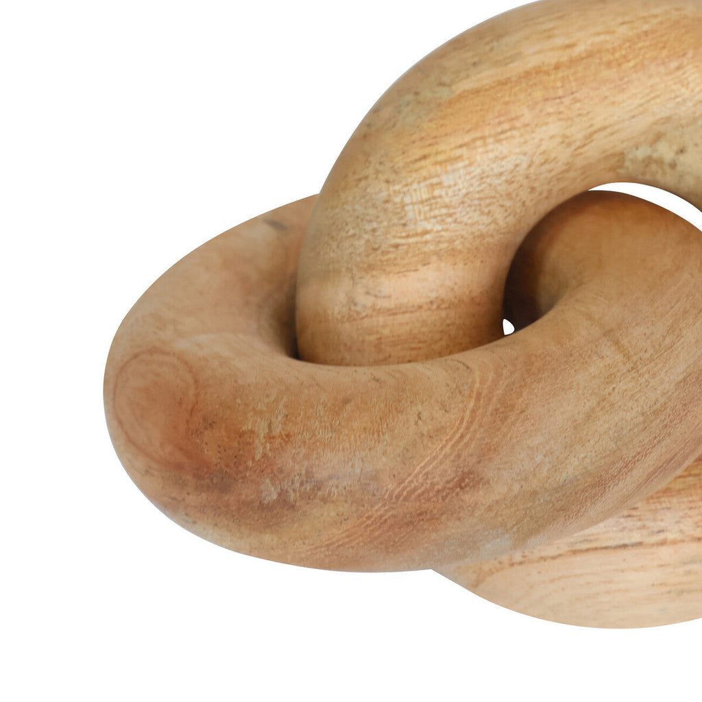 Orsina Cato Natural Wood Small Knot Decor – Minimalist Sculptural Accent