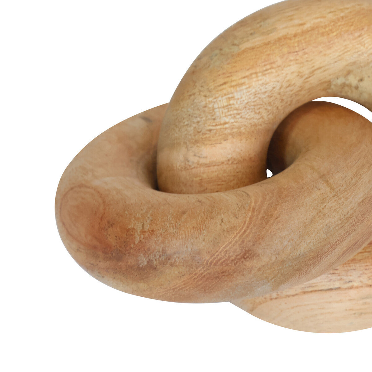 Orsina Cato Natural Wood Small Knot Decor – Minimalist Sculptural Accent