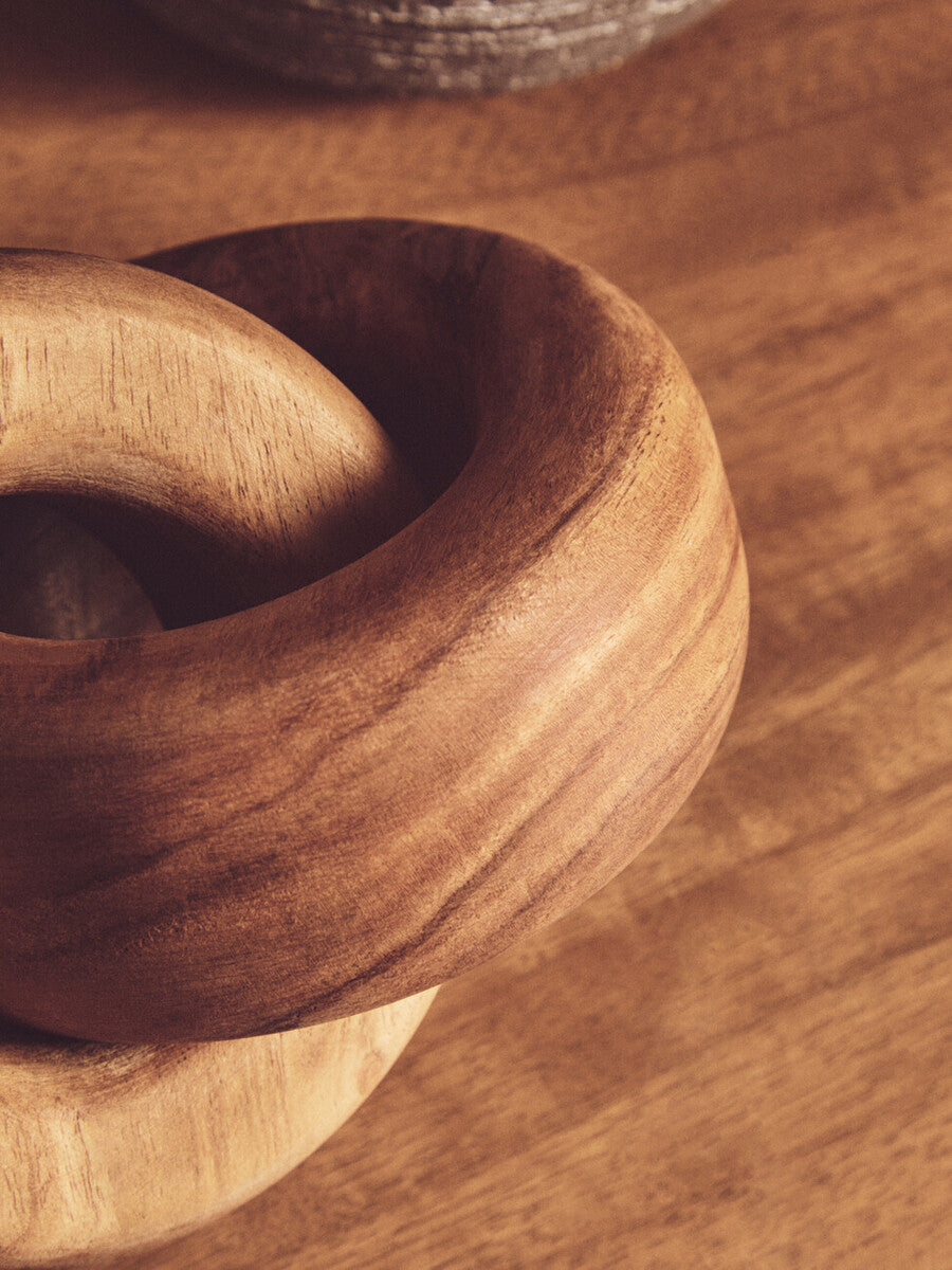 Orsina Cato Natural Wood Knot Decor – Handcrafted Sculptural Accent
