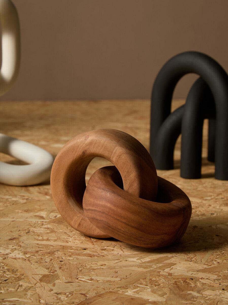 Orsina Cato Natural Wood Knot Decor – Handcrafted Sculptural Accent