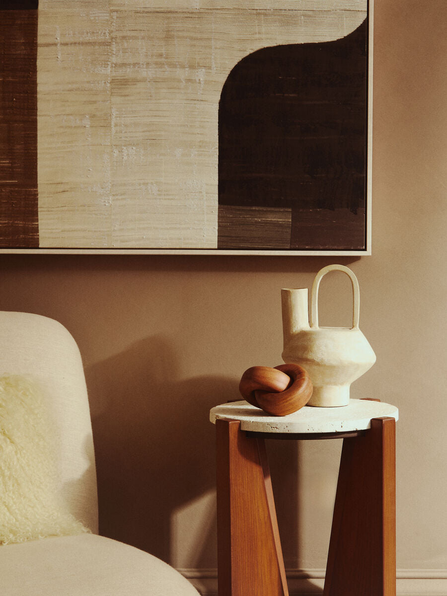 Orsina Cato Natural Wood Knot Decor – Handcrafted Sculptural Accent