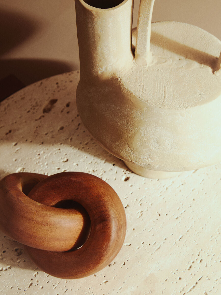 Orsina Cato Natural Wood Knot Decor – Handcrafted Sculptural Accent