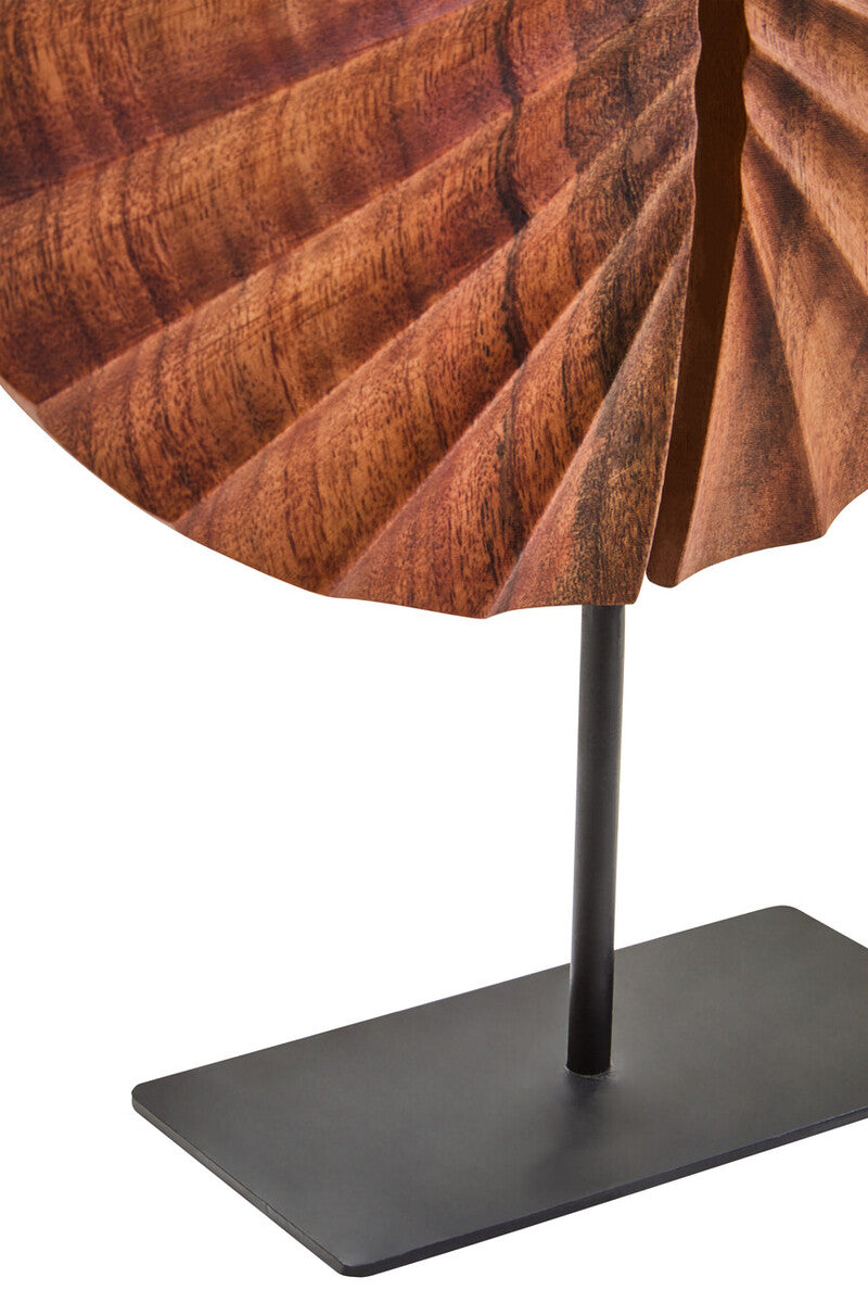 Orsina Westo Brown Wood Sculpture | Handcrafted Tabletop Decor
