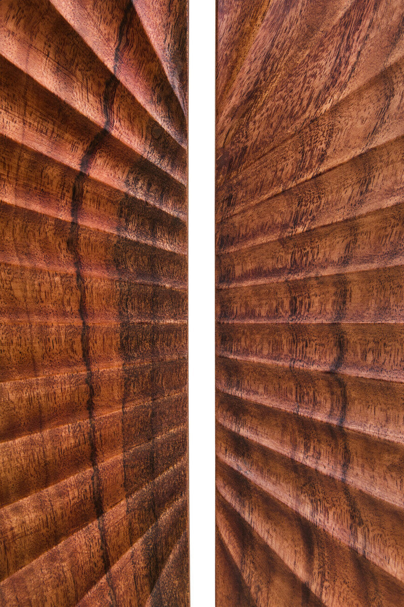 Orsina Westo Brown Wood Sculpture | Handcrafted Tabletop Decor