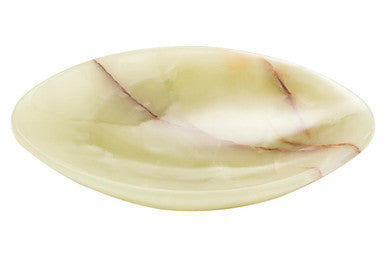 Orsina Oleena Onyx Oval Decorative Dish – Handcrafted Natural Stone