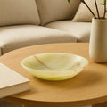 Orsina Oleena Onyx Oval Decorative Dish – Handcrafted Natural Stone
