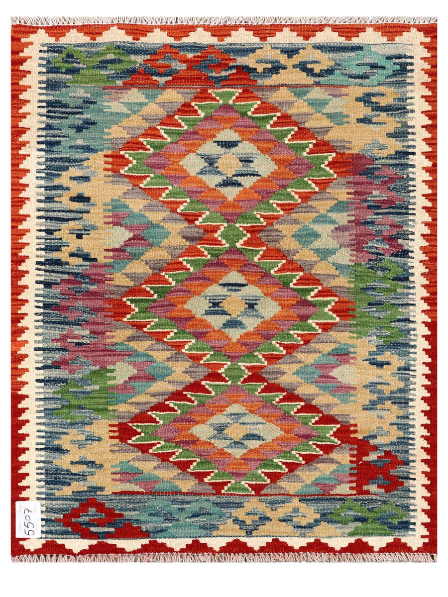 Maimana Kilim - 105 x 82 cm