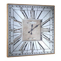 Orsina Calstone Gold Wall Clock – Distressed Vintage Roman Numerals