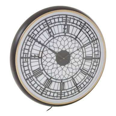 Orsina Mateo Big Ben Wall Clock – Roman Numeral Vintage Style Decor