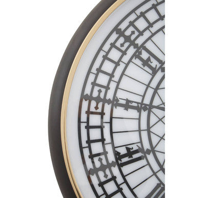 Orsina Mateo Big Ben Wall Clock – Roman Numeral Vintage Style Decor