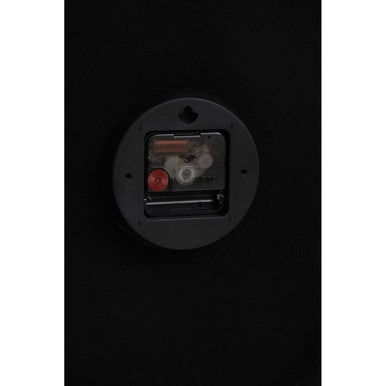 Orsina Celina Modern Wall Clock – Black and Gold Round Quartz Clock