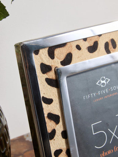 Orsina Kensington Townhouse Leopard Print Photo Frame - 5x7 Inch