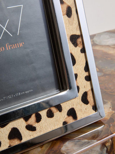 Orsina Kensington Townhouse Leopard Print Photo Frame - 5x7 Inch