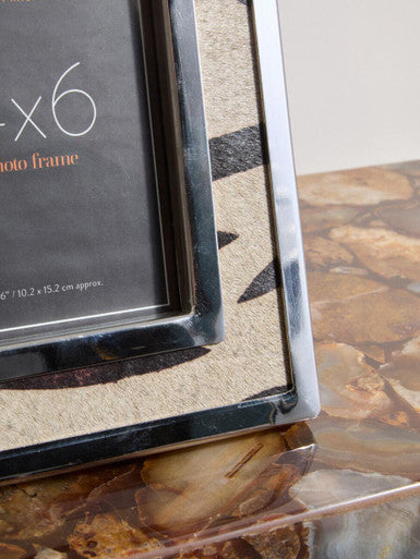 Orsina Zebra Photo Frame – 4x6 Monochrome Kensington Townhouse