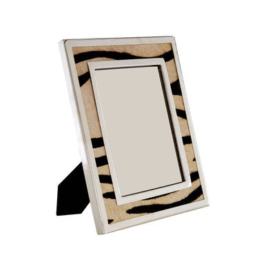 Orsina Kensington Townhouse Zebra Photo Frame | 6x8 Monochrome Decor