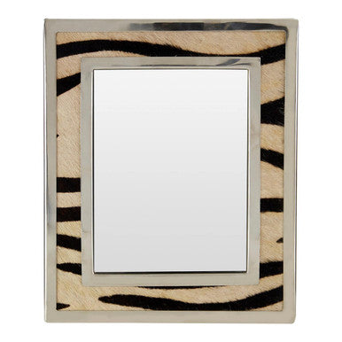 Orsina Kensington Townhouse Zebra Photo Frame | 6x8 Monochrome Decor
