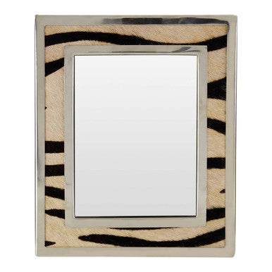 Orsina Kensington Townhouse Zebra Photo Frame | 6x8 Monochrome Decor