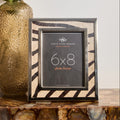Orsina Kensington Townhouse Zebra Photo Frame | 6x8 Monochrome Decor