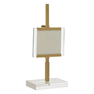 Orsina Miley Small Gold Photo Frame | Modern Floating Picture Display