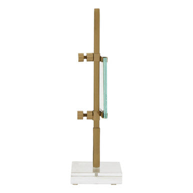 Orsina Miley Small Gold Photo Frame | Modern Floating Picture Display