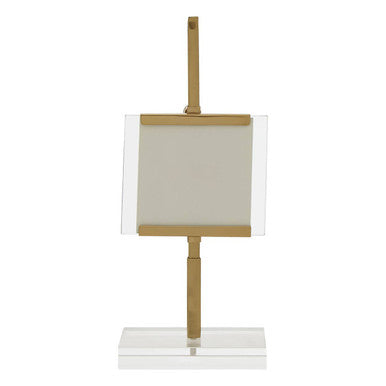 Orsina Miley Small Gold Photo Frame | Modern Floating Picture Display