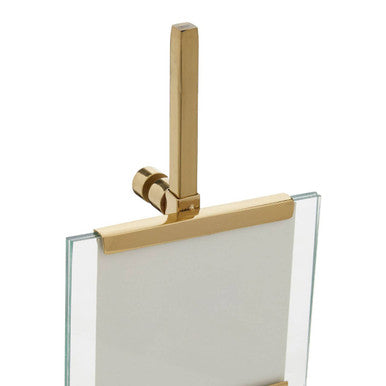 Orsina Miley Small Gold Photo Frame | Modern Floating Picture Display