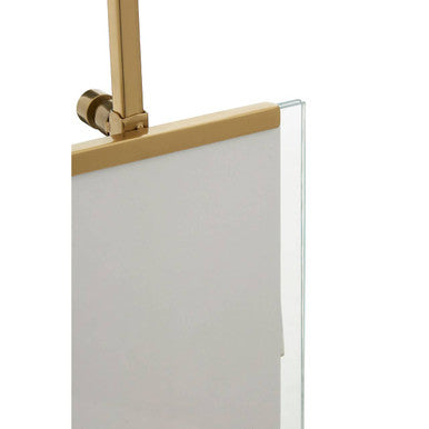 Orsina Miley Large Gold Floating Photo Frame | Modern Stainless Steel
