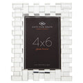 Orsina Carrie Crystal Photo Frame – 4x6 Minimalist Glass Picture Frame