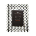 Orsina Carrie Crystal Bubble Glass Photo Frame | 5x7 Modern Tabletop