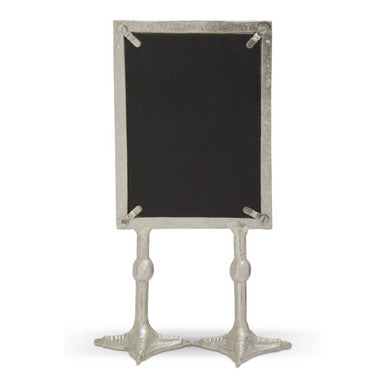 Orsina Quackpot Silver Duck Feet 5x7 Portrait Photo Frame