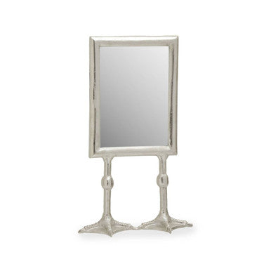 Orsina Quackpot Silver Duck Feet 5x7 Portrait Photo Frame