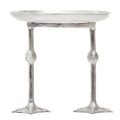 Orsina Quackpot Duck Feet Large Plant Stand – Silver Metal Finish