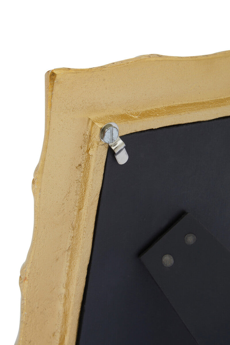 Orsina Hiba Gold Bamboo Effect Photo Frame – 4x6in Tabletop Display