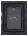 Orsina Hiba Black Bamboo Effect Photo Frame – 4x6 Picture Frame