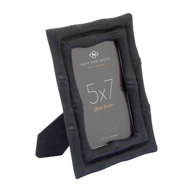 Orsina Hiba 5x7 Photo Frame – Black Bamboo Effect Picture Frame